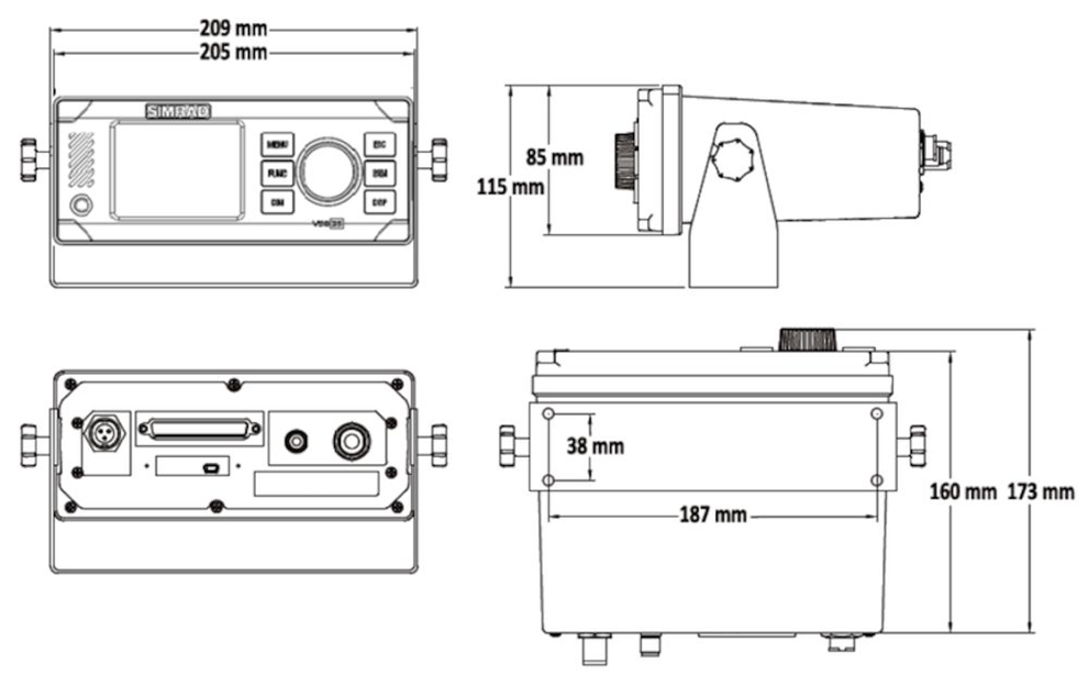 Ais V5035 Class A Transceiver