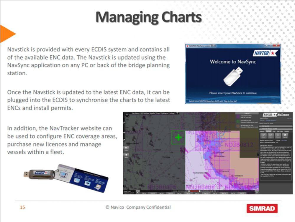 Simrad Charts